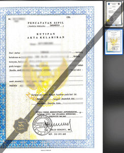 akta kelahiran apostille akta kelahiran