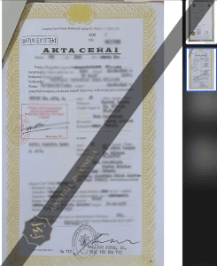 perceraian apostille indonesia cerai