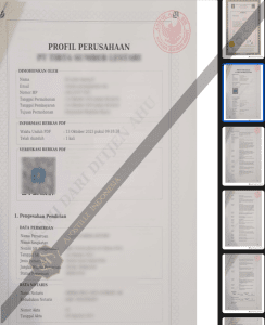 indonesia apostille pma profil perusahaan